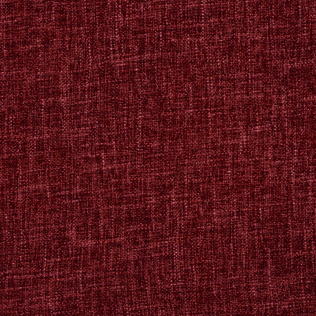 Essentials Chenille Upholstery Drapery Fabric Red / Crimson