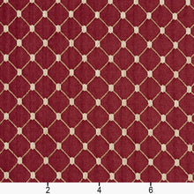 Load image into Gallery viewer, Essentials Heavy Duty Upholstery Drapery Fabric Red / Crimson Diamond