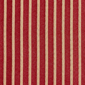Essentials Heavy Duty Upholstery Fabric Red / Crimson Stripe