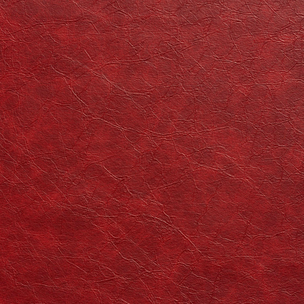 Essentials Breathables Red Heavy Duty Faux Leather Upholstery Vinyl / Garnet