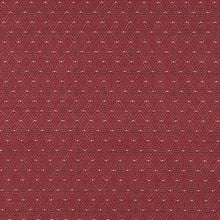 Load image into Gallery viewer, Essentials Heavy Duty Mid Century Modern Scotchgard Upholstery Fabric Burgundy Geometric Diamond / Berry