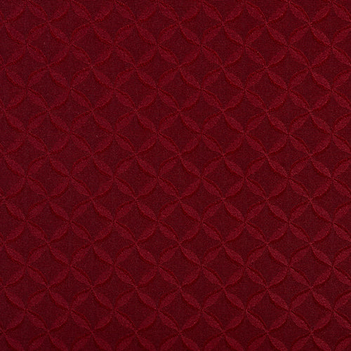 Essentials Heavy Duty Crimson Geometric Medallion Upholstery Fabric / Ruby