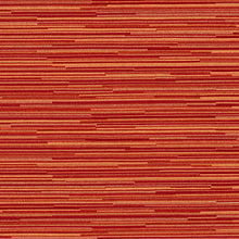 Load image into Gallery viewer, Essentials Heavy Duty Scotchgard Red Orange Yellow Stripe Upholstery Fabric / Papaya