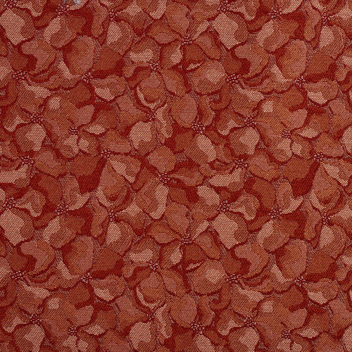 Essentials Heavy Duty Red Pink Floral Petal Upholstery Fabric / Sienna