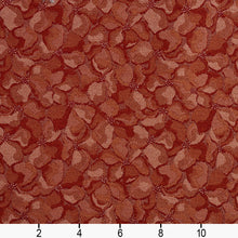 Load image into Gallery viewer, Essentials Heavy Duty Red Pink Floral Petal Upholstery Fabric / Sienna
