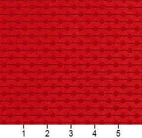 Essentials Heavy Duty Scotchgard Red Polka Dot Upholstery Fabric / Tobasco
