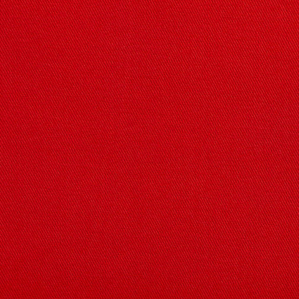 Essentials Cotton Twill Red Upholstery Fabric / Poppy
