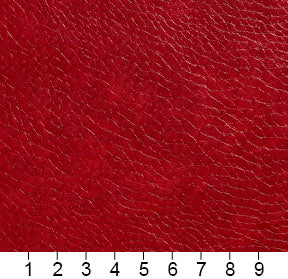 Essentials Breathables Red Heavy Duty Faux Leather Upholstery Vinyl / Salsa