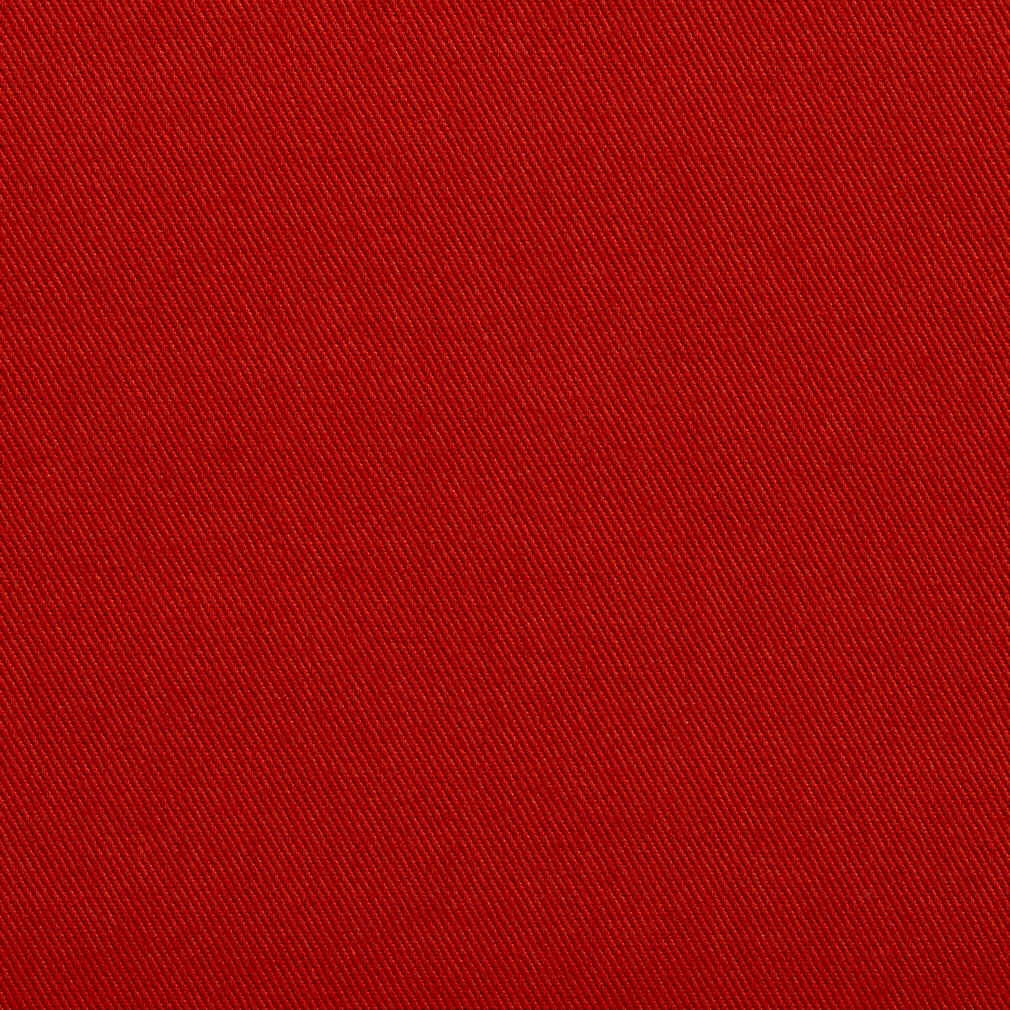 Essentials Cotton Twill Red Upholstery Fabric / Spice