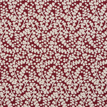 Load image into Gallery viewer, Essentials Red White Upholstery Fabric / Spice Vine