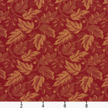 Load image into Gallery viewer, Essentials Crypton Upholstery Fabric Red / Wine Leaf