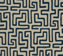 Load image into Gallery viewer, 3 Colorways Crypton Geometric Upholstery Fabric Abstract Blue Green Beige