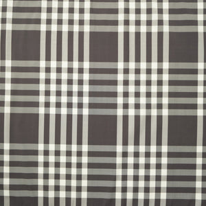 Brunschwig & Fils Robin Silk Plaid Fabric / Roman Stone