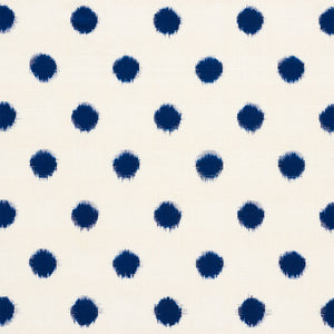 SCHUMACHER SAKURU IKAT FABRIC / INDIGO