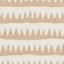 Load image into Gallery viewer, SCHUMACHER CORFU STRIPE FABRIC / SAND