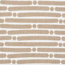 Load image into Gallery viewer, SCHUMACHER DOT DASH FABRIC / SAND