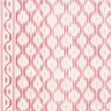 Load image into Gallery viewer, SCHUMACHER SANTA MONICA IKAT FABRIC / FADED RED