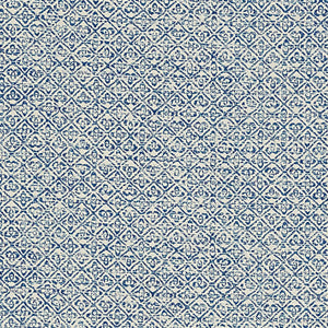 SCHUMACHER SARONG WEAVE FABRIC / INDIGO