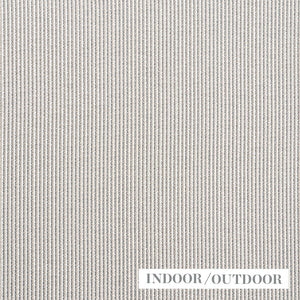 SCHUMACHER SHORELINE STRIPE INDOOR OUTDOOR FABRIC / STONE