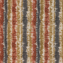 Load image into Gallery viewer, 3 Colors Abstract Stripe Upholstery Fabric Gold Gray Red Blue / RMIL14