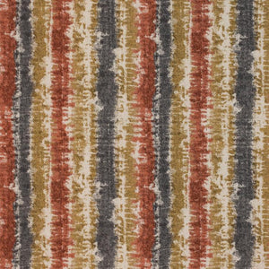 3 Colors Abstract Stripe Upholstery Fabric Gold Gray Red Blue / RMIL14