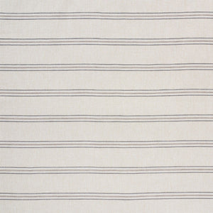 SCHUMACHER GARDEN STRIPE FABRIC 75972 / STONE