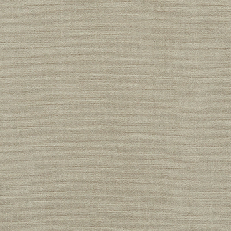 SCHUMACHER ANTIQUE LINEN VELVET II FABRIC / STONE