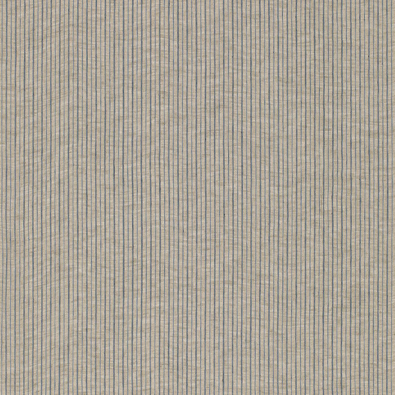 SCHUMACHER CASCADE STRIPE FABRIC 67391 / STONE