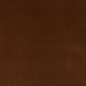 Essentials Cotton Velvet Saddle Brown Upholstery Drapery Fabric