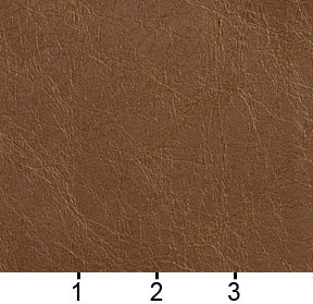 Essentials Breathables Saddle Brown Heavy Duty Faux Leather Upholstery Vinyl / Tumbleweed