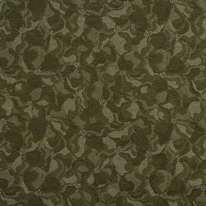 Essentials Heavy Duty Sage Green Floral Petal Upholstery Fabric / Fern