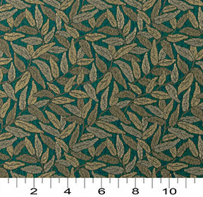 Essentials Heavy Duty Mid Century Modern Scotchgard Upholstery Fabric Sage Green Leaves / Amazon