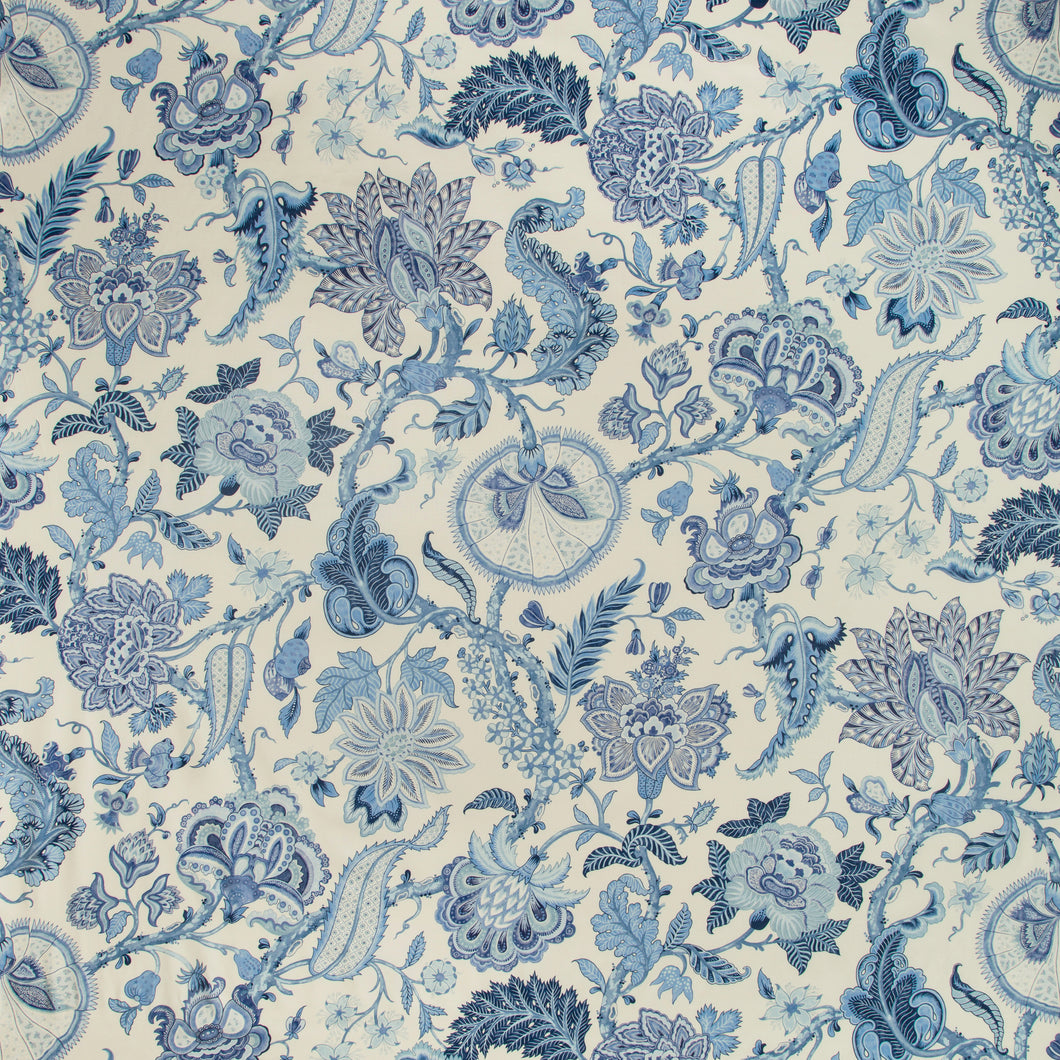 Brunschwig & Fils Saranda Print Fabric / Blue