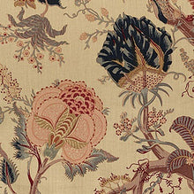 Load image into Gallery viewer, Schumacher Indian Arbre fabric / Tea