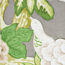 Load image into Gallery viewer, Schumacher Bermuda Blossoms Wallpaper / Slate