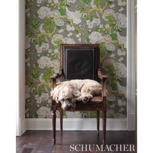 Load image into Gallery viewer, Schumacher Bermuda Blossoms Wallpaper / Slate