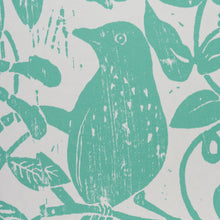 Load image into Gallery viewer, Schumacher Bird &amp; Bee Wallpaper / Seaglass