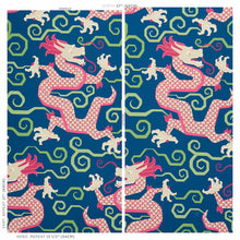 Load image into Gallery viewer, Schumacher Bixi Wallpaper / Sapphire