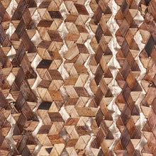 Load image into Gallery viewer, Schumacher Braided Bacbac Shimmer Wallpaper / Copper