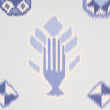 Load image into Gallery viewer, Schumacher Chuska Warp Print Wallpaper / Blue