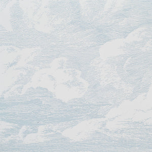 Schumacher Cloud Toile Wallpaper / Mineral