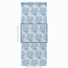 Load image into Gallery viewer, Schumacher Coral Wallpaper / Blue