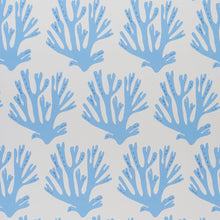 Load image into Gallery viewer, Schumacher Coral Wallpaper / Blue
