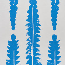 Load image into Gallery viewer, Schumacher Fern Wallpaper / Blue