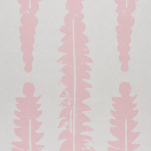 Schumacher Fern Wallpaper / Pink
