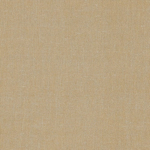Schumacher Gilded Linen Wallpaper / Gold