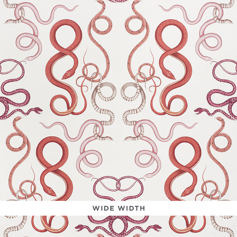 Schumacher Giove Wallpaper / Ruby & Garnet