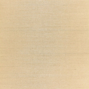 Schumacher Harshaw Pinstripe Sisal Wallpaper / Tan