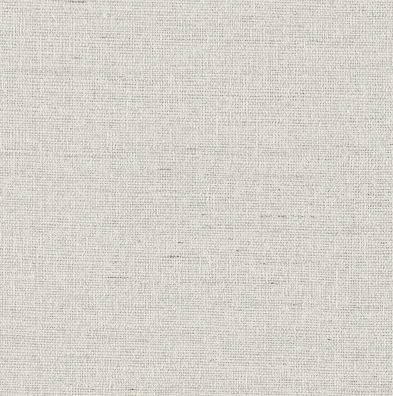 Schumacher Hemp Shimmer Wallpaper / Platinum Shimmer