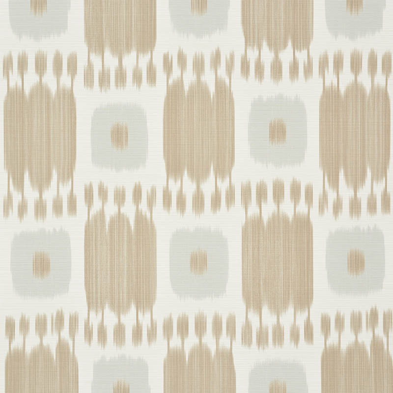 Schumacher Kandira Wallpaper / Wheat